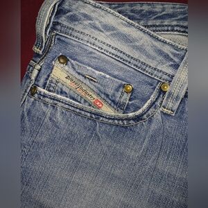 Diesel Light Blue Relaxed Men's Jeans 31 Waist